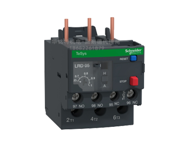 施耐德熱過載繼電器LRD系列產品介紹?
